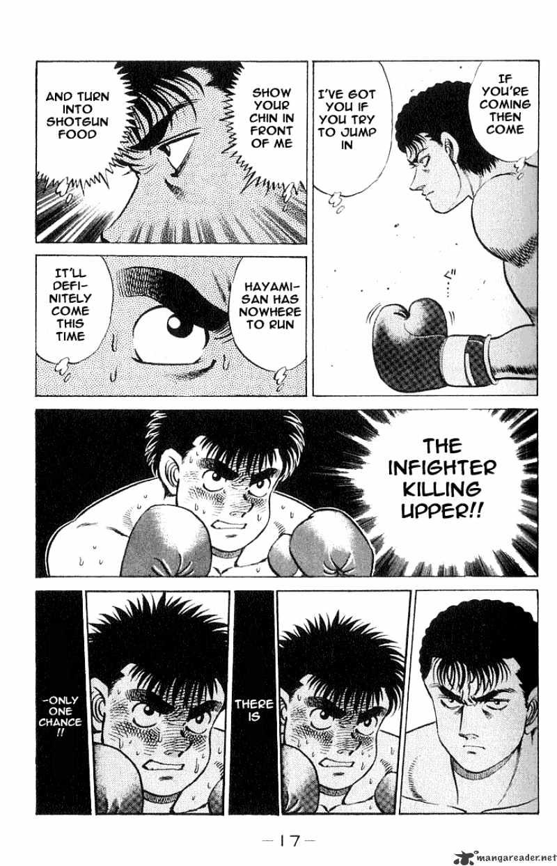 Hajime no Ippo: Fighting Spirit, Chapter 61 image 17